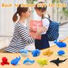 40 Pcs Sea Animal Erasers for Kids Desk Pet, 3D Take Apart Animal Pencil Erasers for Kids Classroom Prizes, Class Treasure Box,Game Rewards,Party