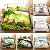 Cartoon Rabbit Duvet Cover Set Funny Animals 3D Print Bedding Set For Kids Teens Bedroom Decor Comforter Cover With Pillowcases