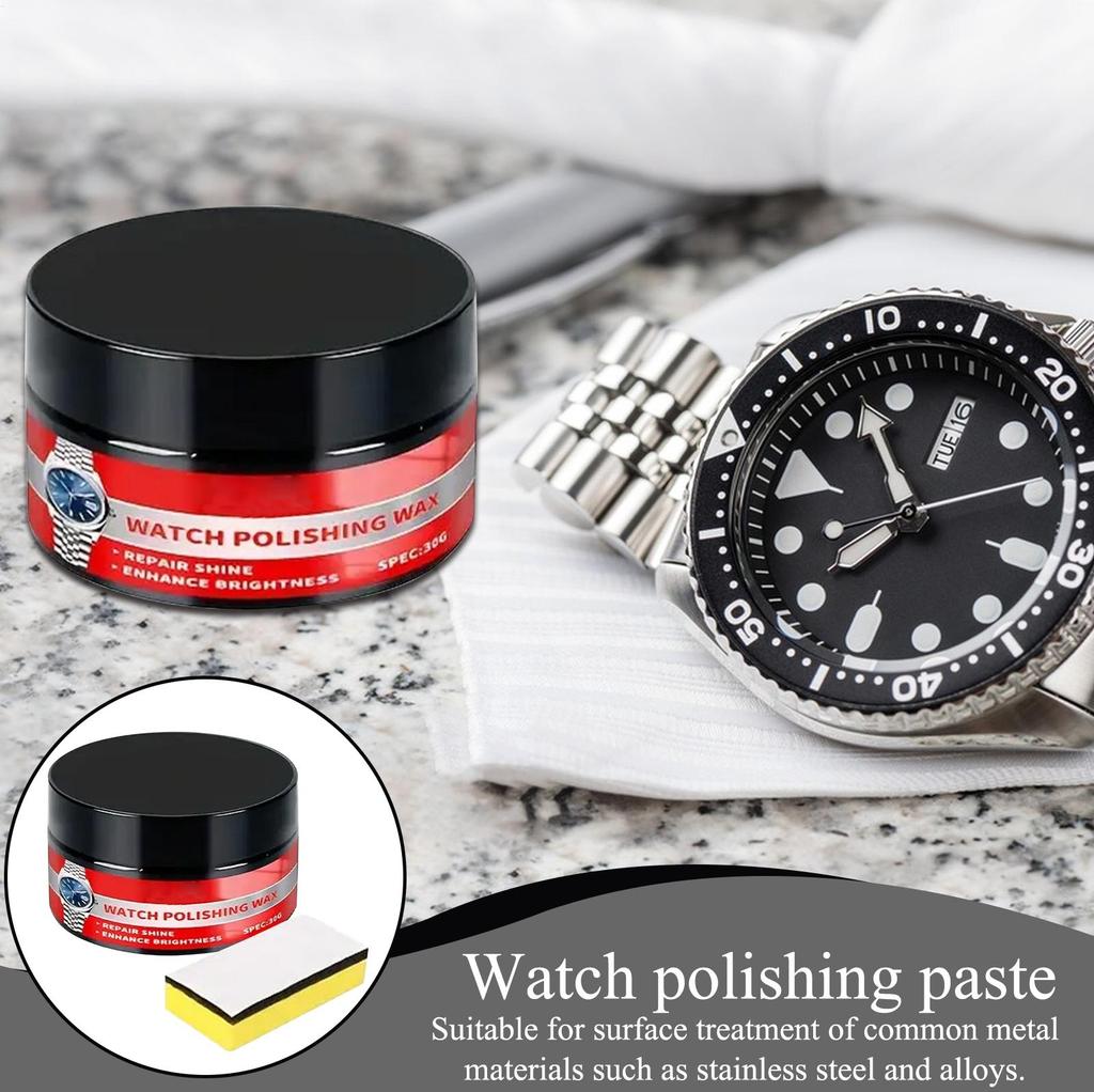 Instant Watch Polishing Paste-Metal Frame Renewal Cream,Strap and Screen Scratch Repair,Metal Jewelry Repair,Repair Tools & Kits