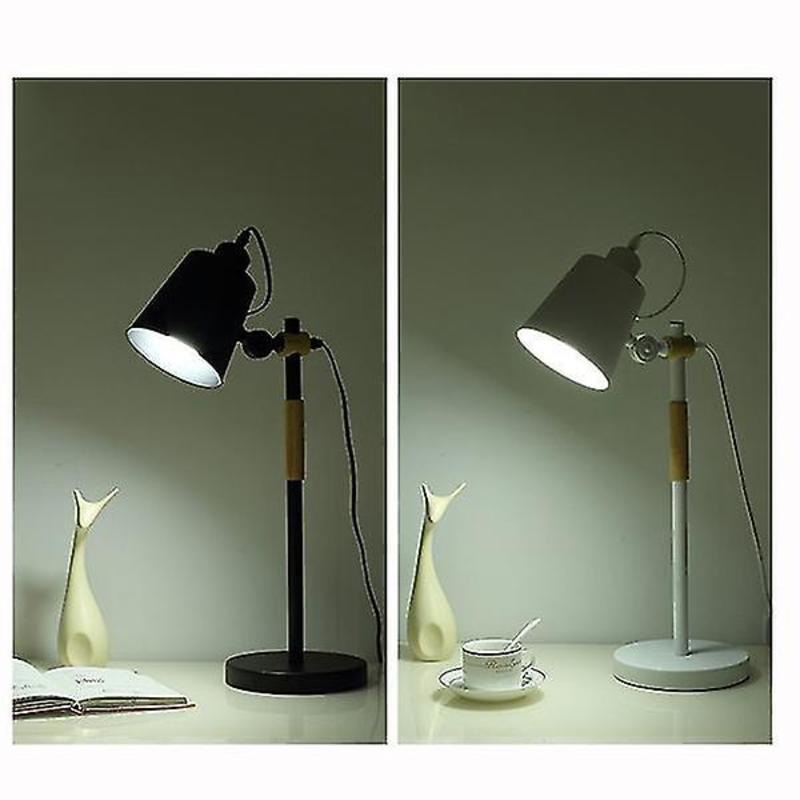 Night Lights Bright Ambient Lighting Modern Black Black Adjustable Desk Lamp