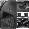 For New Tesla Model YL 2026 Door Side Storage Box Full-Cover Front And Rear Interior Storage Box Car Trunk  Trash Can Cup Holder