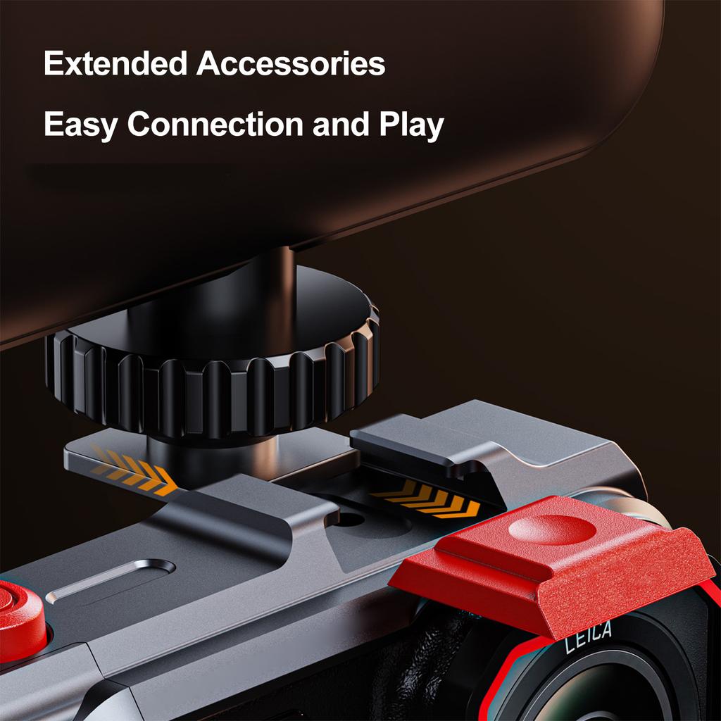 Protective Frame Housing Case for -AcePro2 with Cold Shoe Mounts with 1/4 Threaded Hole for Video Light Microphone