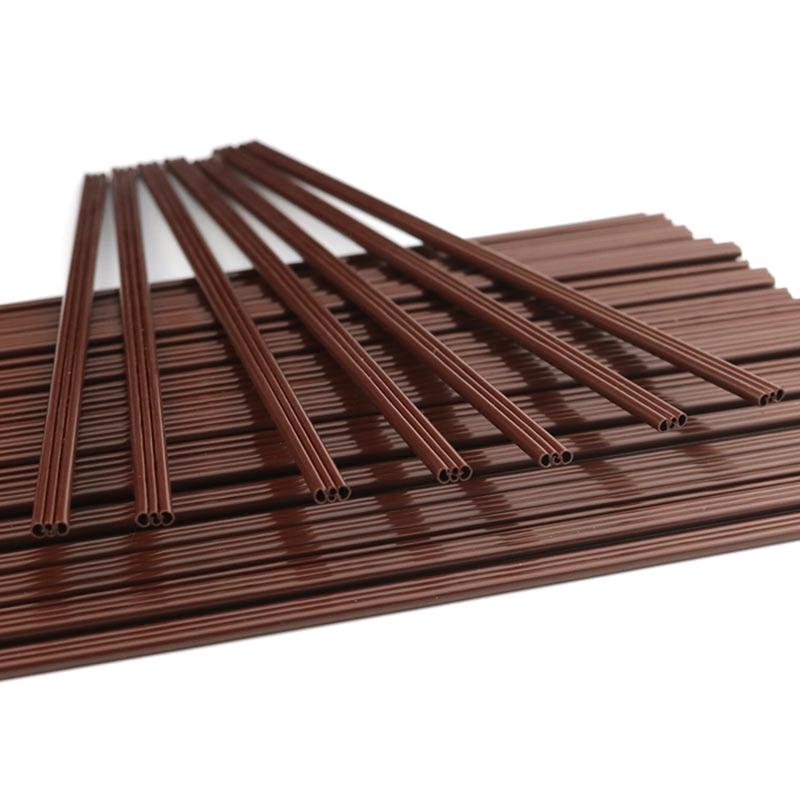 100 Buc 18Cm Plastic de Unică Folosință Design cu 3 Găuri Batoane pentru Amestecat Cafea Petrecere de Ziua de Naștere Nuntă Paie pentru Băut Cocktail Consumabile Accesorii Bucătărie