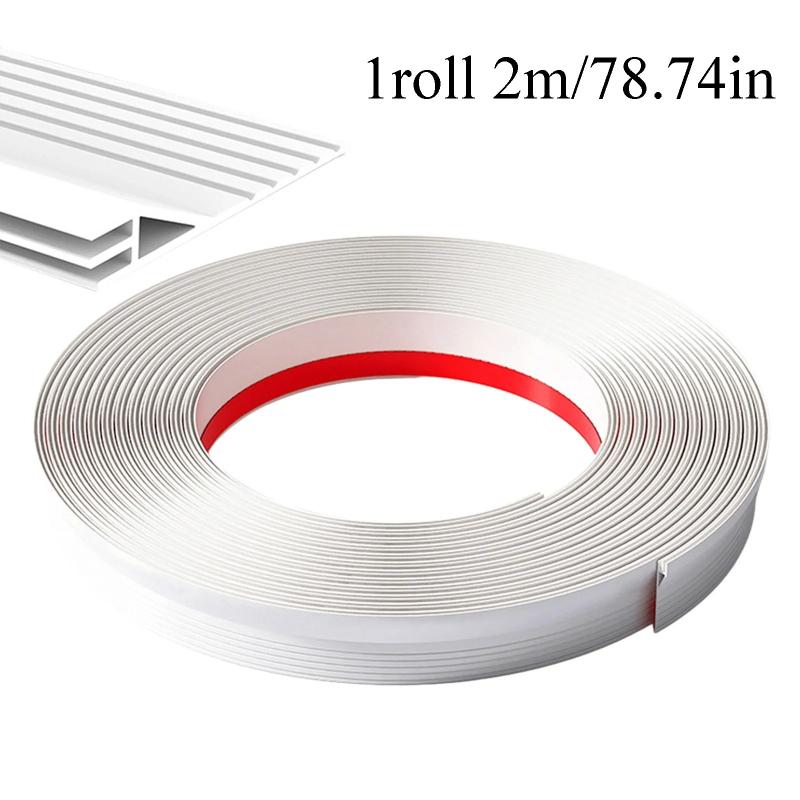 

1pc 2m/78.74in Door Bottom Seal Strips Under Door Weatherstrip Draft Stopper Door Seals Anti-Cold Gap Blocker Windproof 2m белый