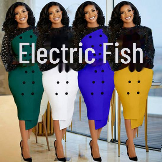 D293P: Dámská plisovaná sukně střední délky s vysokým pasem a páskem