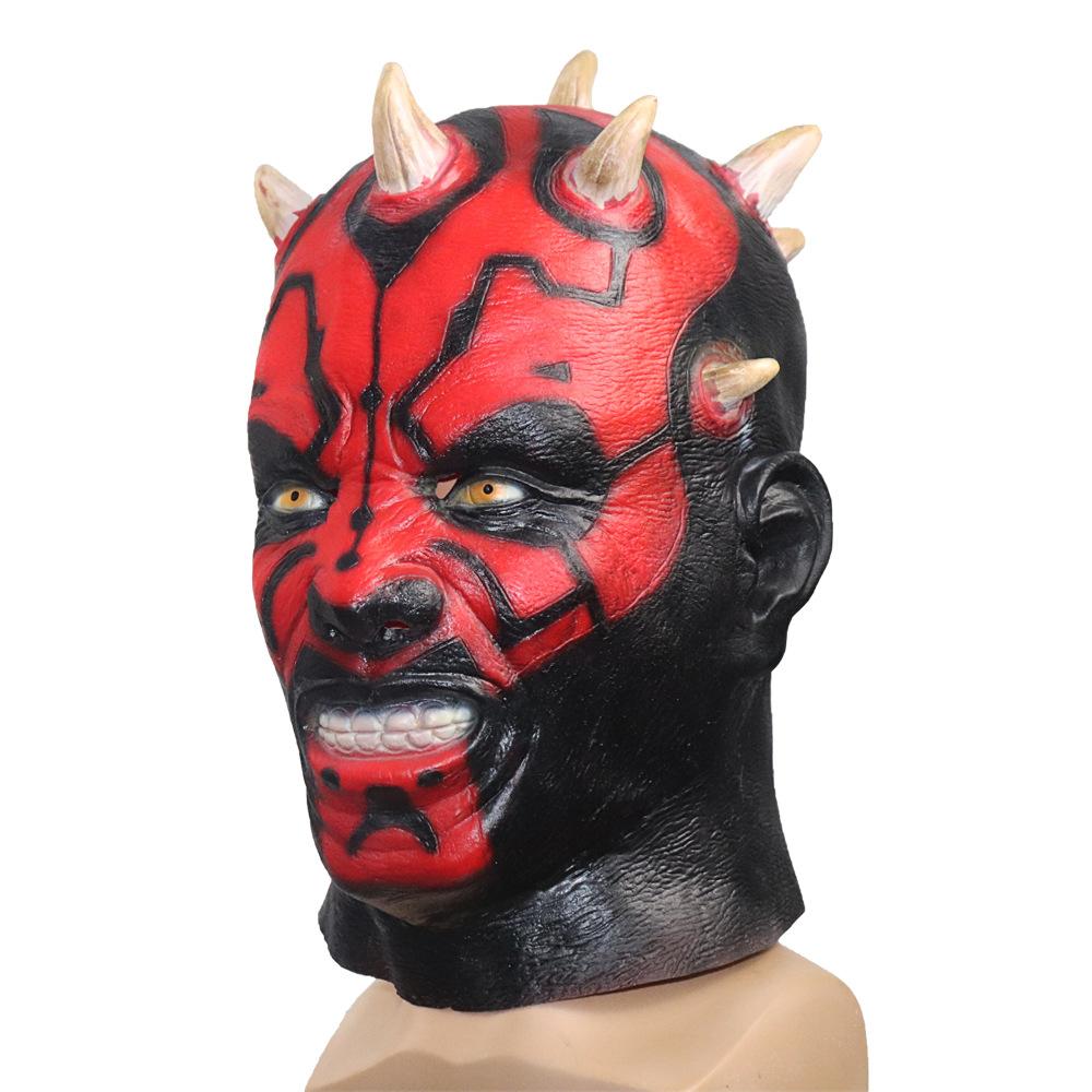 Star Wars Movie and Animation Character Mask Headgear Darth Maul Mask Halloween Horror Ghost Mask