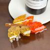 Acrylic Eyecatching Printed Hair Clips In Assorted Colors For Effortless Styling Hair