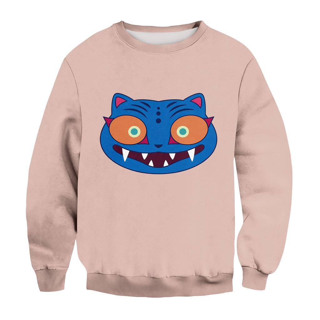 Men's Casual Sweatshirt With Fun Film-Themed Print