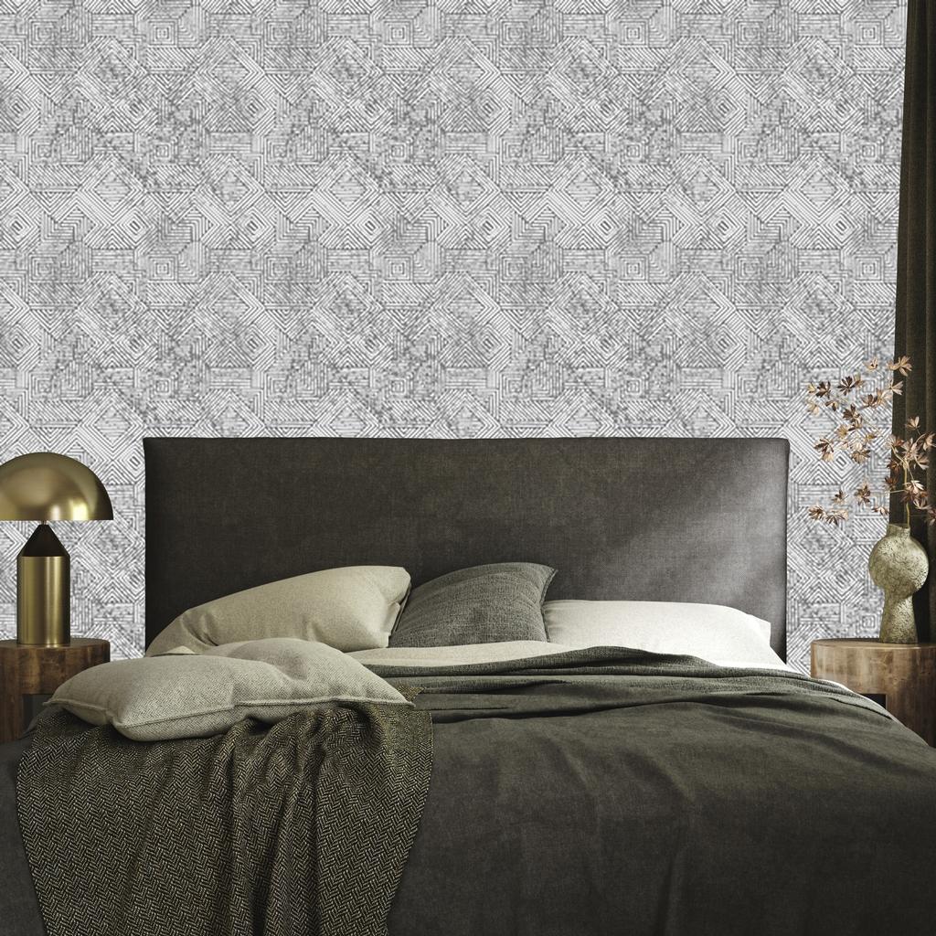 Geometric wallpaper in vintage style for living room and bedroom 50x1000