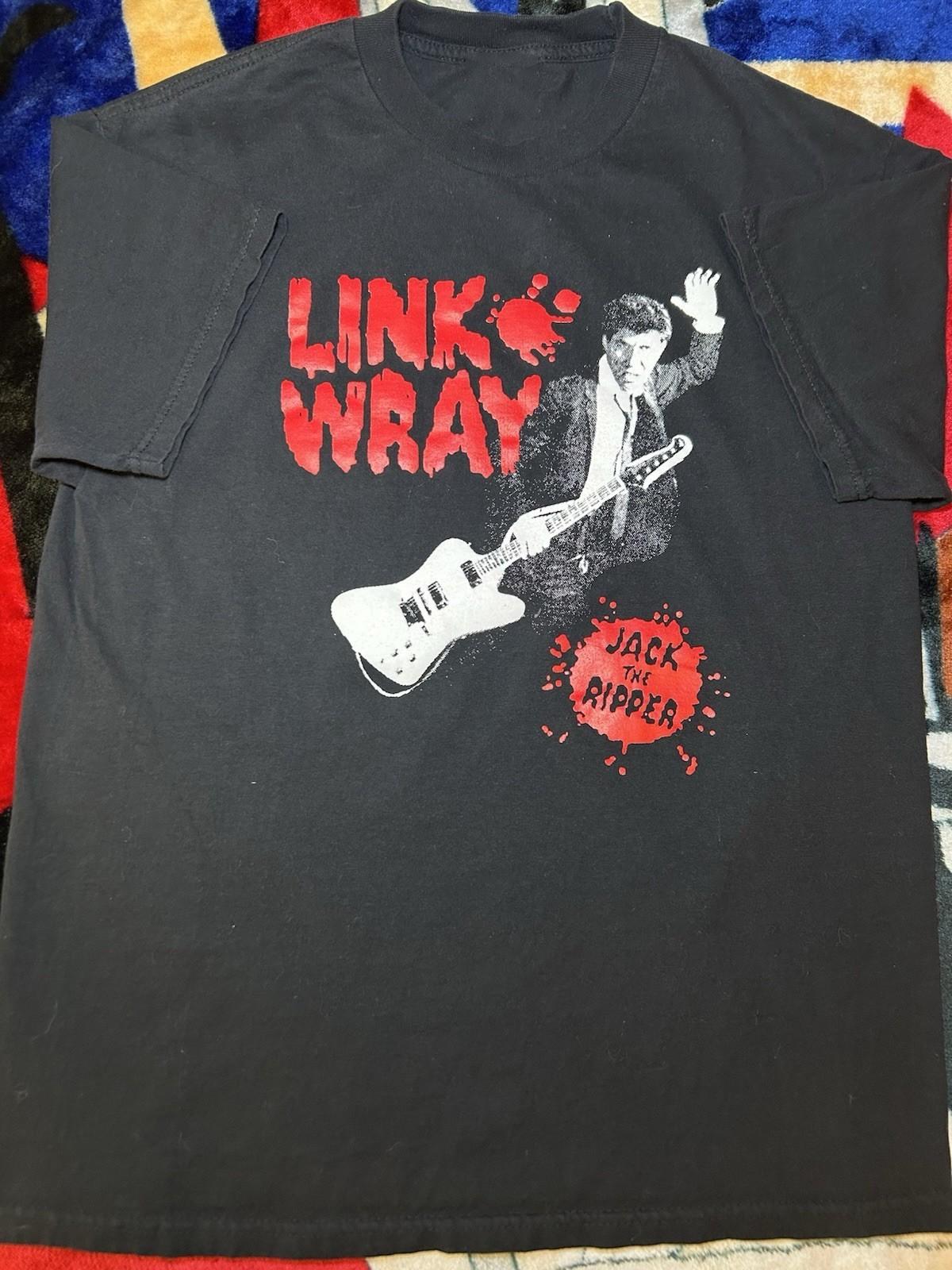 Vintage Link Wray Jack The Ripper T-Shirt Unisex All Size NZ364 FREE SHIPPING Unisex T-Shirt XXL