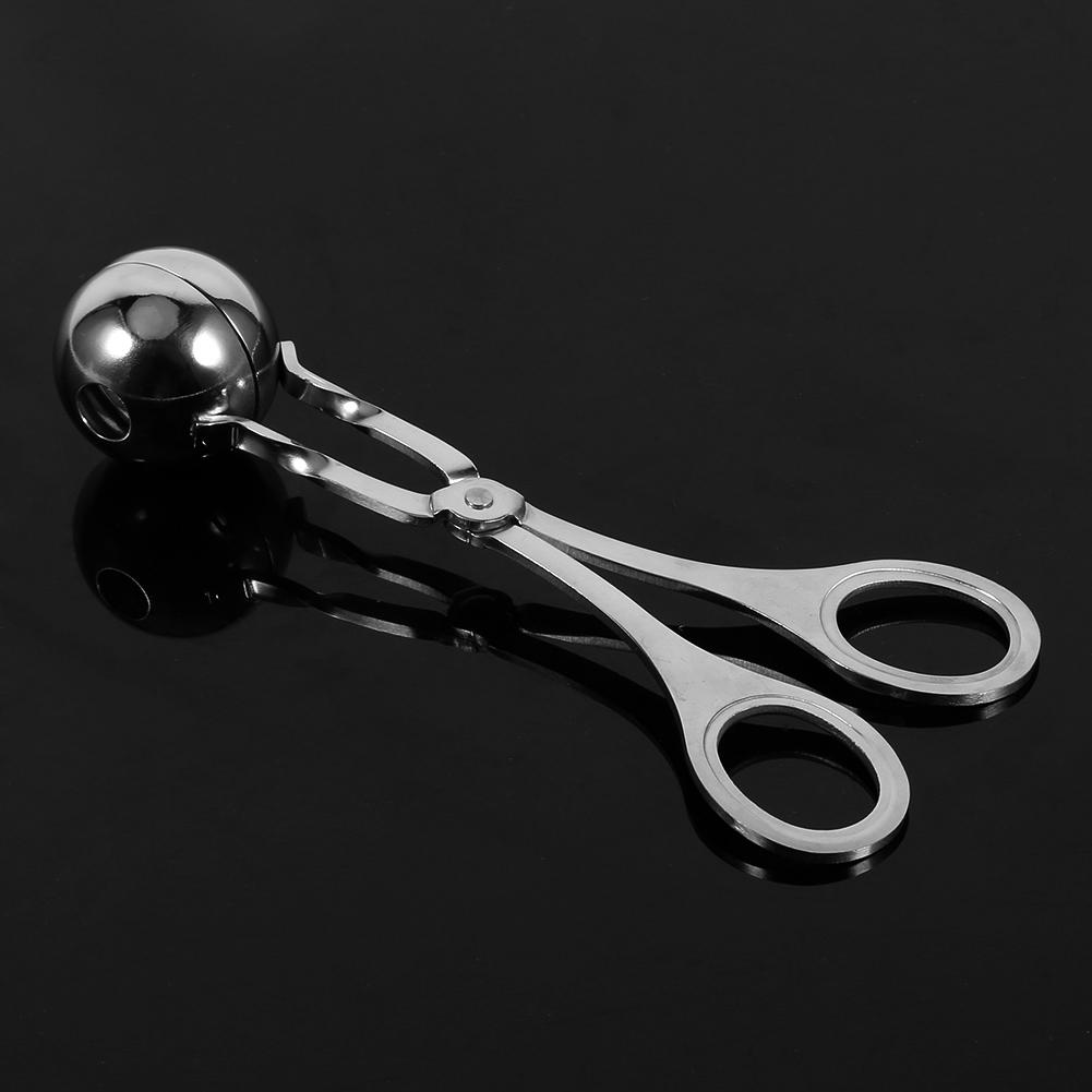 Home Maker Non Stick Meat Melon Baller Maker Stainless Steel Dough Meatball Scoop Small