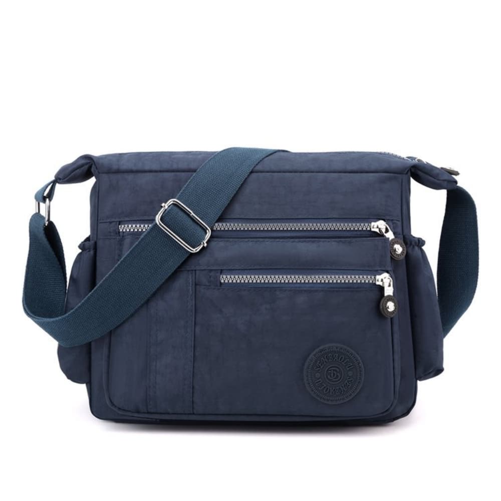 Fashion Casual Nylon Cloth Messenger Bag For Women Shoulder Bags Multi Layer Female Crossbody Bags Waterproof Mother Bag Purse