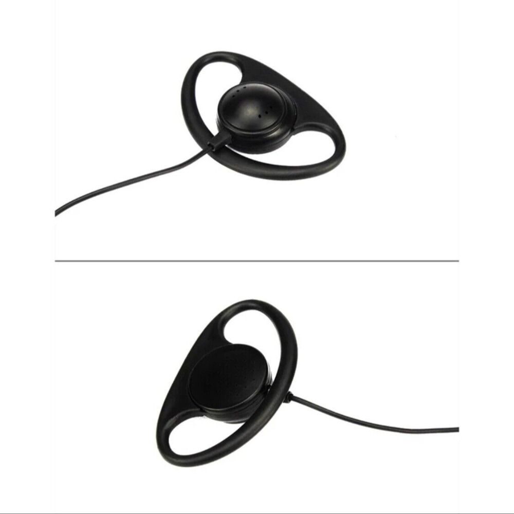 Ear Hook Walkie Talkie Headset Single Side Walkie Talkie Earpiece  For Baofeng Kenwood