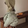 Coats Girls Knitted Hats Down Jackets Bread Jackets Autumn Winter Styles Baby Stand Collar Jackets Korean Warm