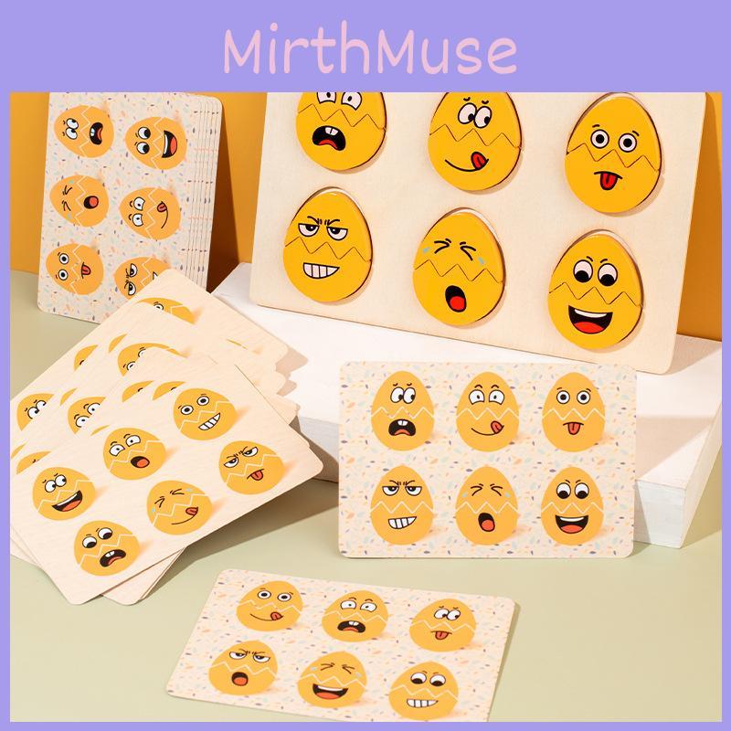 Expression Egg Puzzle Toy For Early Learning And Parentchild Interaction