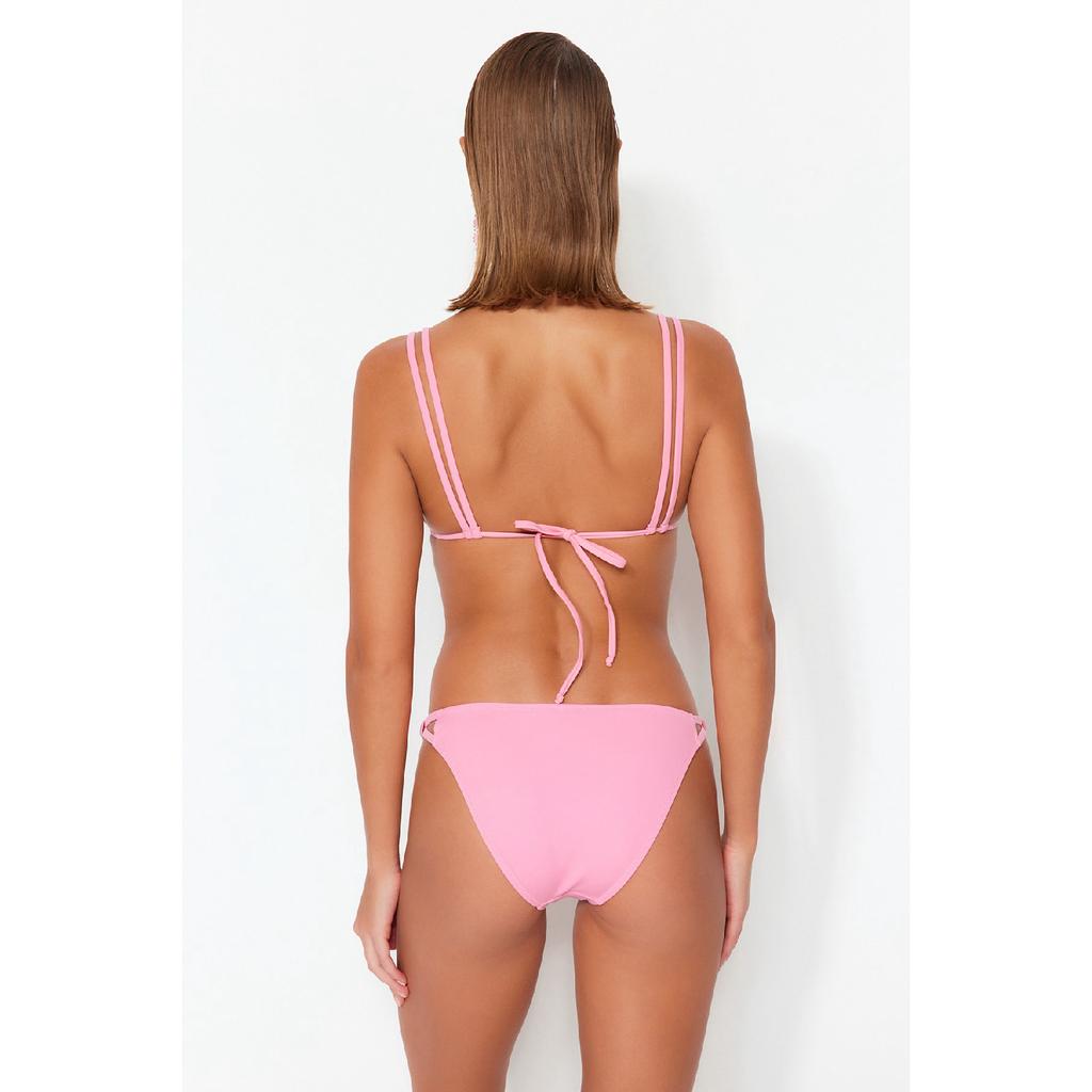 Ecru zauzlený spodní díl bikin Tbess21ba0183