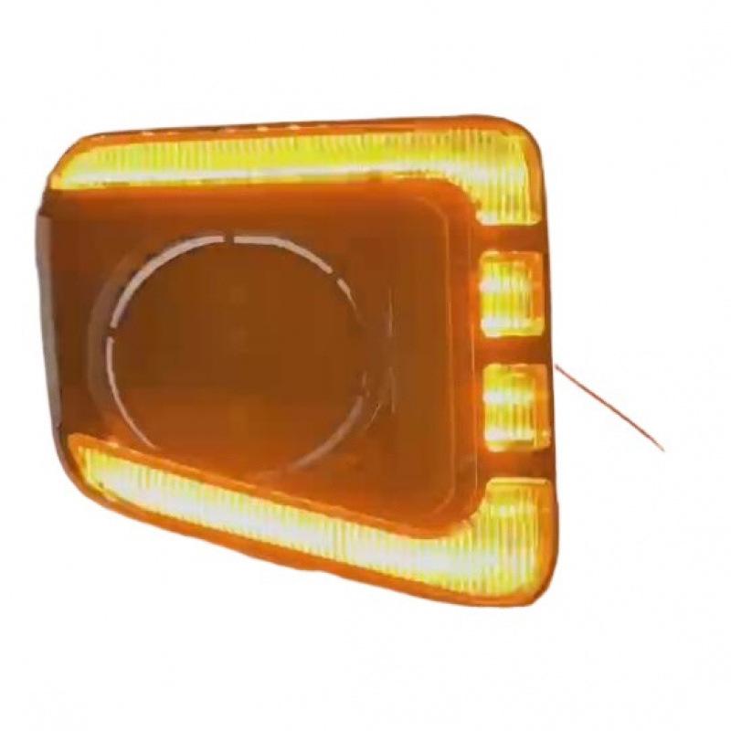 

LED Daytime Running Lights with White/Yellow Turn Signals & Front Fog Lights Purifier