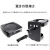 Foldable Car Drink Fits Air Car Convenient for Coffee Holder, Black, Compact, Space-Saving, Vent, Expandable, Lightweight, Adjustable, Space-Saving