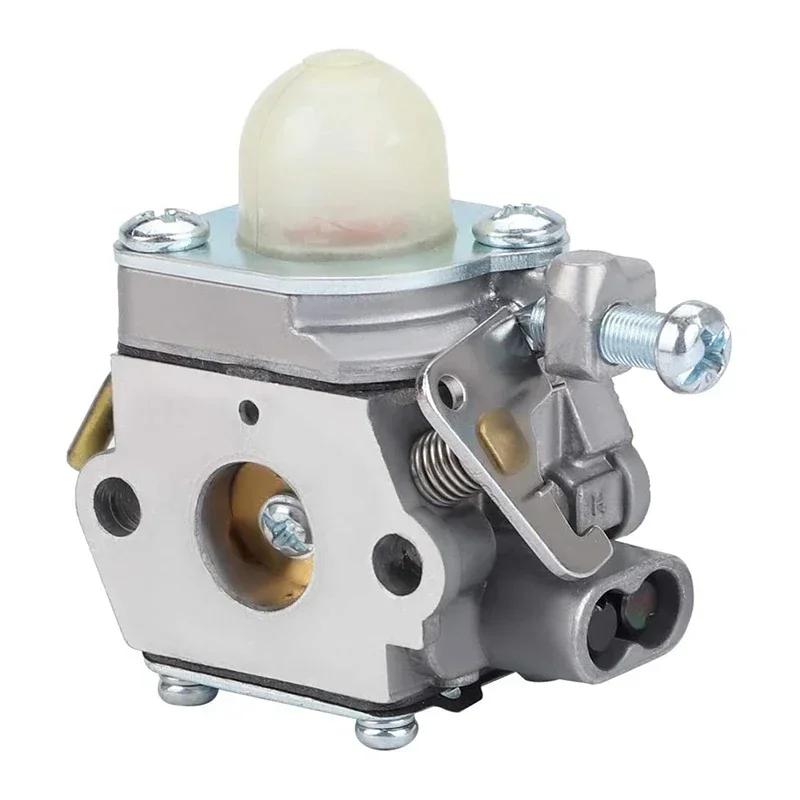 C1UH142 Carburetor Kit for Homelite UT08580 UT08981 UT50500 UT50901 Edger String Trimmer Blower Carb with Fuel Line Tune Up