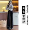 Chenier silver silk lazy wide-leg pants women's spring and autumn new loose and thin high-waisted floor-mopping casual trousers