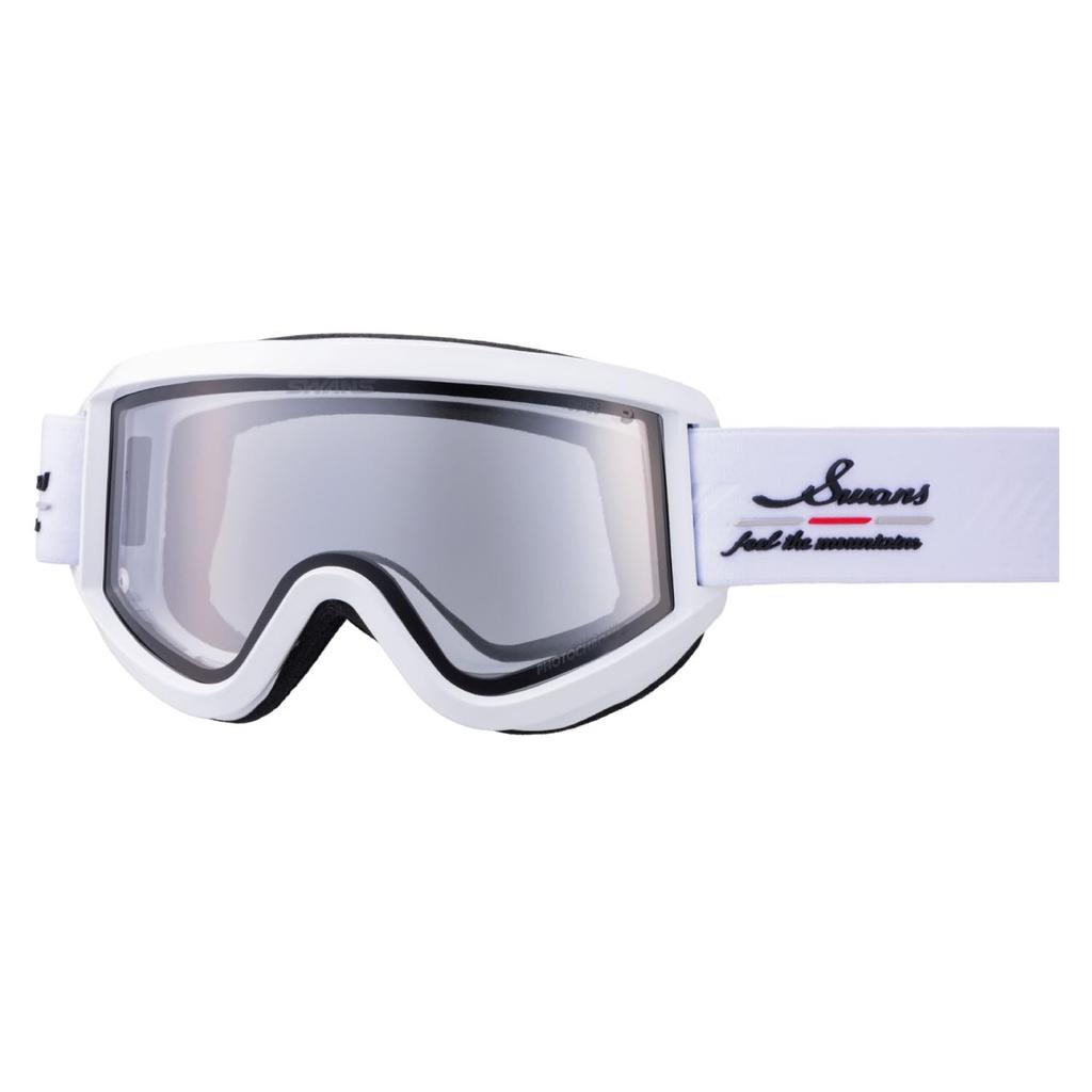 SWANS Snow Made In Ski Snowboard Photochromic UV and Goggles, Japan, Anti-Fog, Photochromic, FZ619, FZ619-CDH, CRW, Goggles, Goggles, Clear, Anti-Fog,