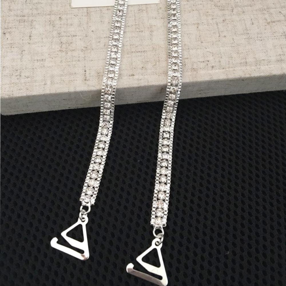 Crystal Shoulder Straps Metal Bra Straps Sexy Jewelry Accessories  Women