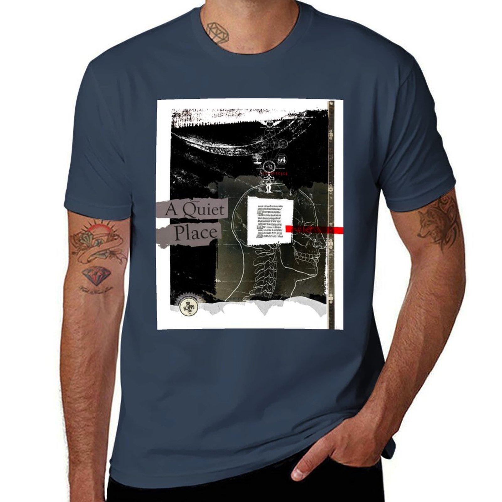 Это тихое место Футболка Легкая Спортивная Базовая Футболка S