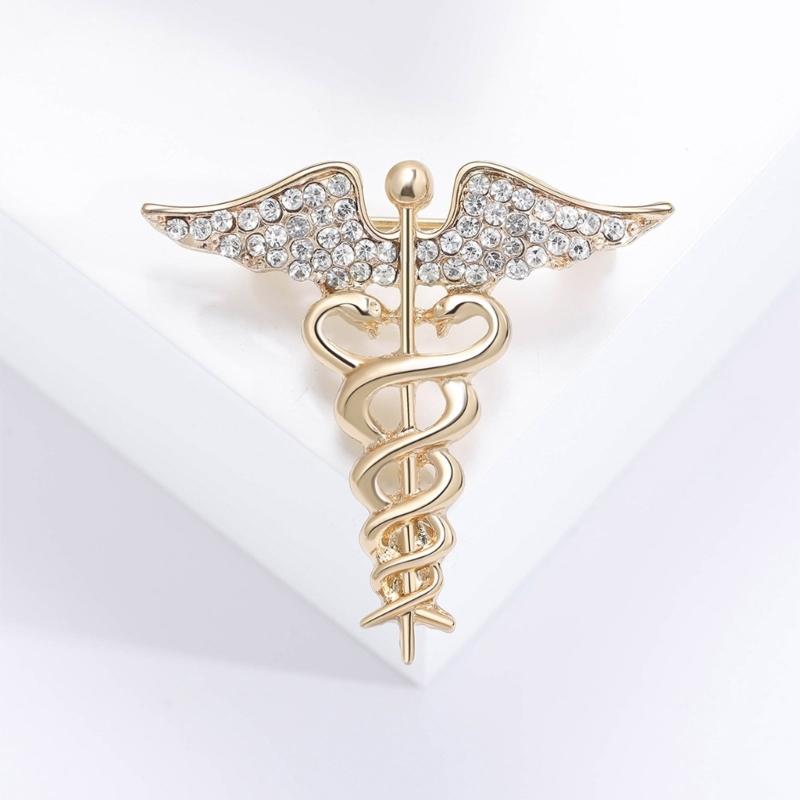 Fashionable Sophisticated Angelic Wing Lapel Pin with Dripping Oil Designs Contrast Accessory for Party Supplies Costumes