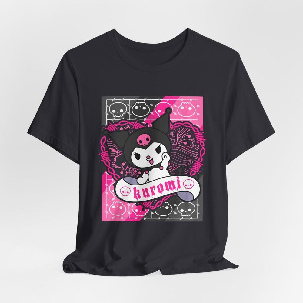 Cute Kuromi Graphic Tee for Anime Fans, Kawaii Apparel, Comfortable [...] XL