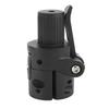 Electric Scooter Folding Pole Base ABS and Alloy Non Slip Coating Folding Pole Fitting Base for Cycling