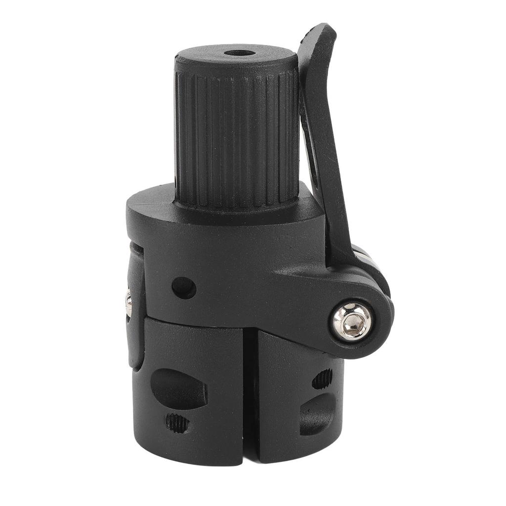 Electric Scooter Folding Pole Base ABS and Alloy Non Slip Coating Folding Pole Fitting Base for Cycling