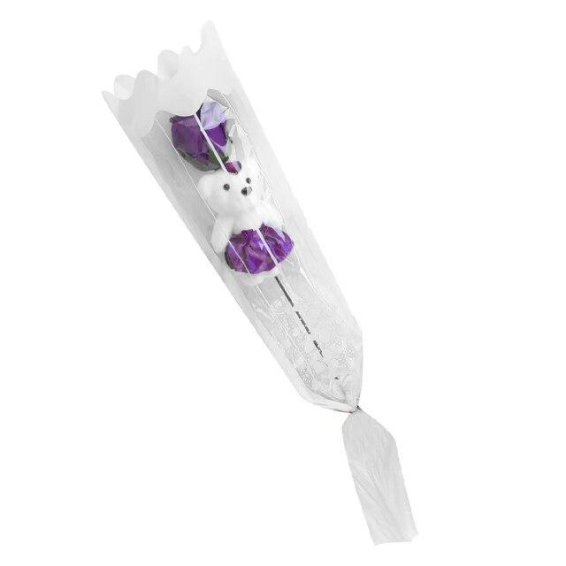 Bär Rose Seife Blume Kreative Rose Bär Blume Bouquet Romantische Valentinstag Geschenke Hochzeit Geburtstag Blume Zimmer Home Decor