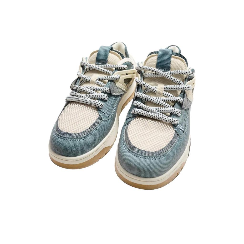 Zara Minimalist Comfortable Low-Top Sneakers Men Sneakers Blue 2251620400