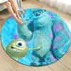  Disney Sullivan Monsters Inc Door Mat Cute Cartoon HD Printed Round Carpet Bedroom Balcony Sofa Entrance Home Decor Rug