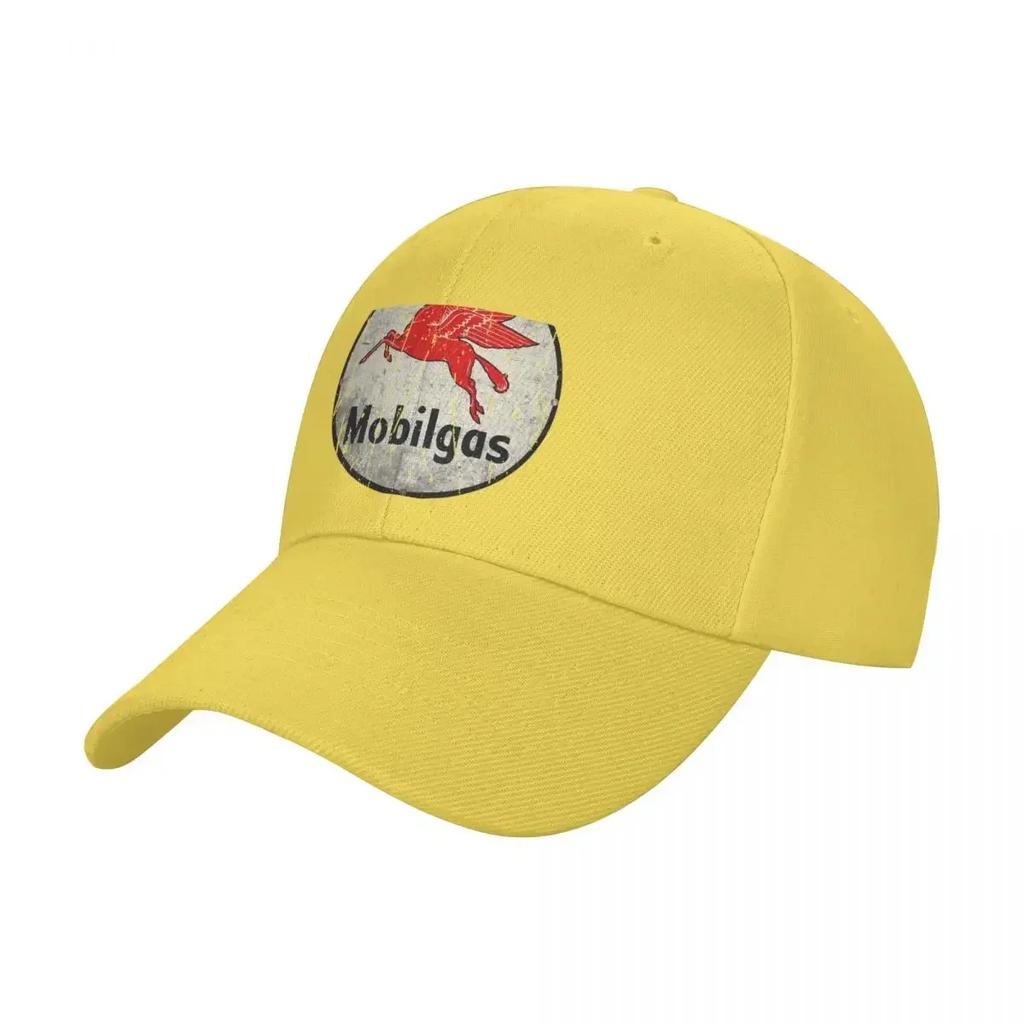 Mobilgas Oil Classic Baseball Cap Fishing Hat Golf Wear Luxury Cap Luxury Women Unisexs