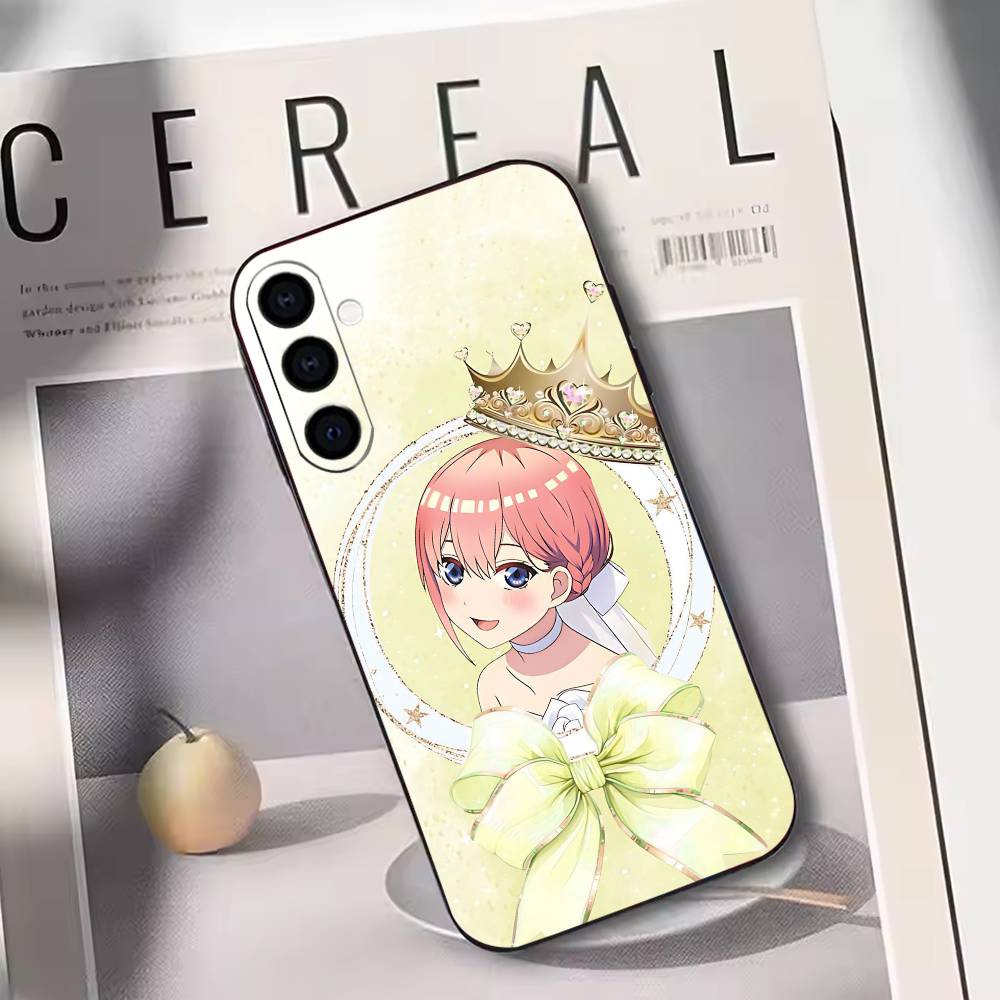 Ichika Nakano  Phone Case For Samsung Galaxy A73,A72,A71,A70,A53,A52,A51,Soft Silicone Black Cover