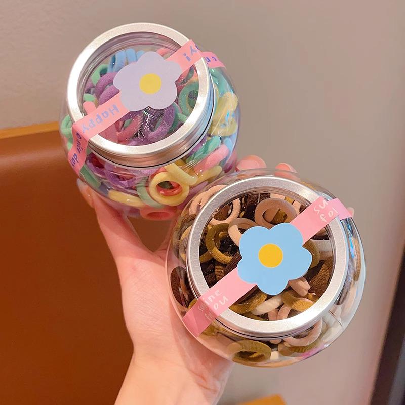 Fashionable Hair Ties for Girls - Small Size Rubber Bands and Hair Accessories