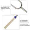 30PCS Telescoping Barbecue Fork Stainless Steel Double Metal Skewers Roasting Stick Smores Skewer for Hot Dog BBQ Picnic Camping