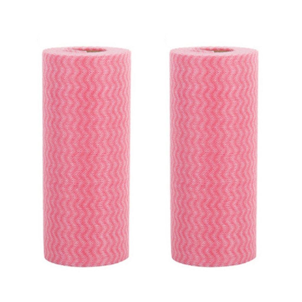 50 Unidades/Rollo Toallas de Limpieza Reutilizables Paño de Limpieza Trapos de Cocina Papel de Cocina Práctico Duradero Multiusos Suministros para el Hogar