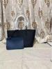French Crocodile Women's Color Block Large Capacity Tote Bag - Fashionable and Simple Shoulder Handbag.
