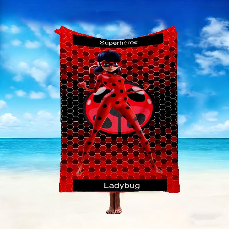 1pz Morbida Coperta Coccinella, Coperta Stampata Leggera e Resistente, Perfetta per Casa, Divano, Letto, Picnic, Viaggio, Ufficio