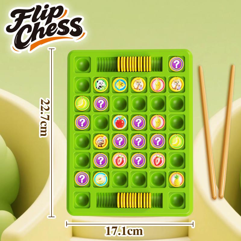 Children'S Memory Battle Flip Chess Match Logic Thinking Parent Child Interaction Puzzle Exercise Board Game Toys