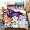 Anime Date A Live Bedding Set Boys Girls Twin Queen Size Duvet Cover Pillowcase Bed Kids Adult Fashion Home Textiles Quilt Cover