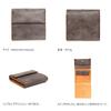 AGILITY affa Folding and Leather "Komodo" Wallet, Compact, Vertical, Small, Mid-Size, Men's Women's,