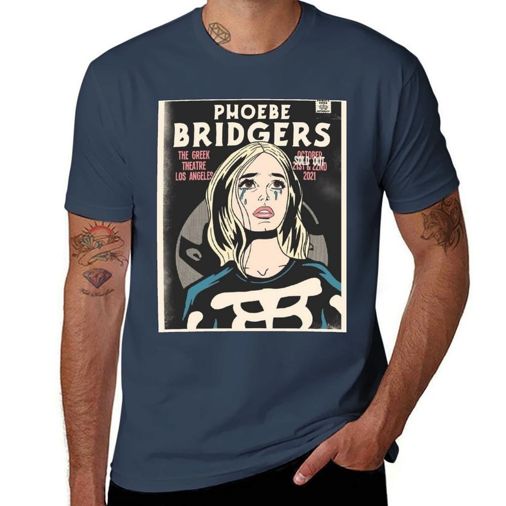 Phoebe Bridgers Crying T-Shirt Atmungsaktives Netzpanel T-Shirt