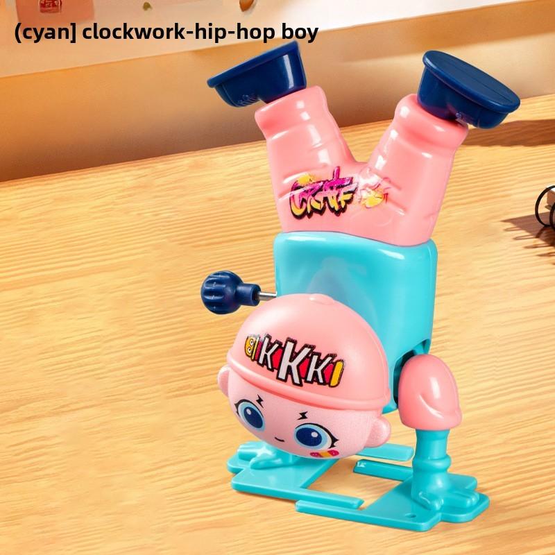 

Plastic Clown Walking Toy With Windup Mechanism For Children Ages 1 To 3 Cyan