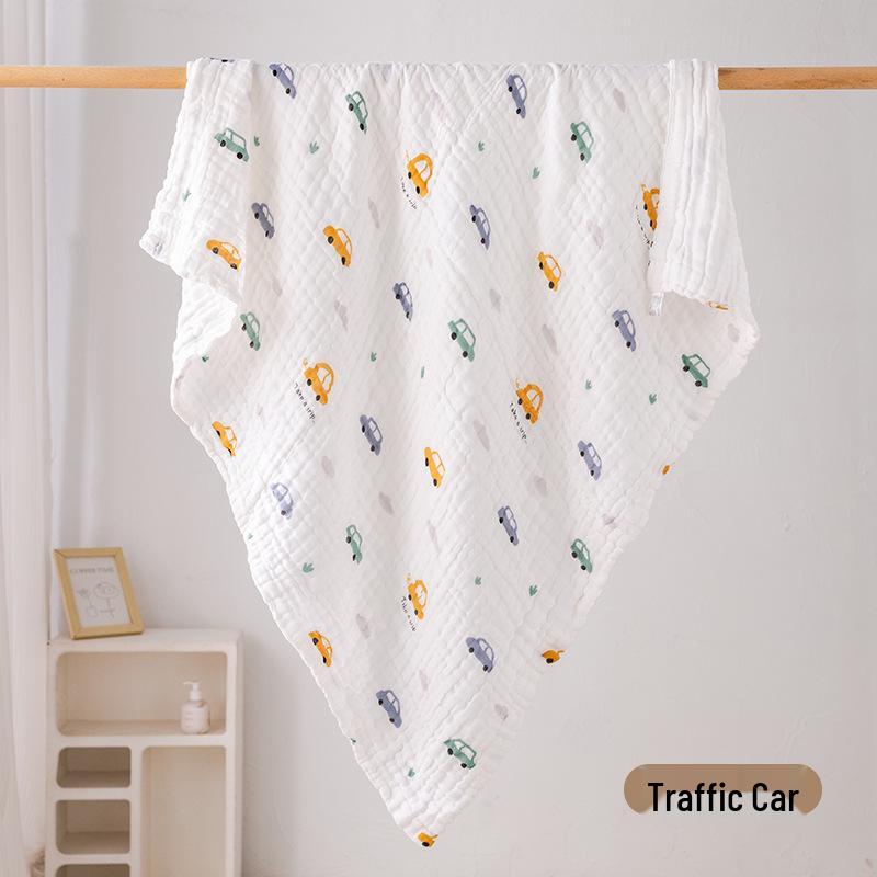 Baby Soft Pure Cotton Quick-Dry Bath Towel for Newborns and Children