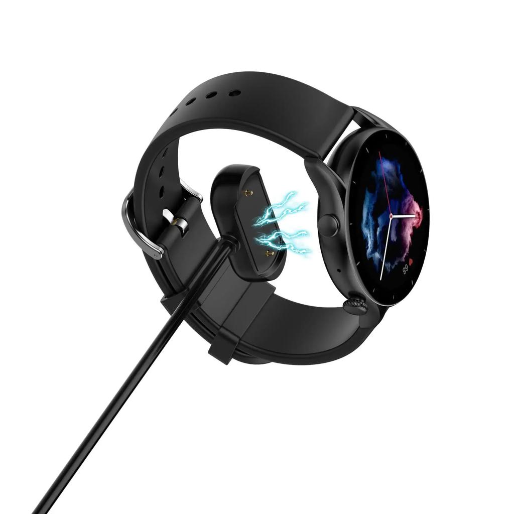 USB nabíjecí kabel pro Amazfit GTR 3 4 pro GTR3 GTS3 Magnetická dokovací nabíječka pro GTR2 GTR2e Bip U T-rex 2 pro GTR 3 GTS 3