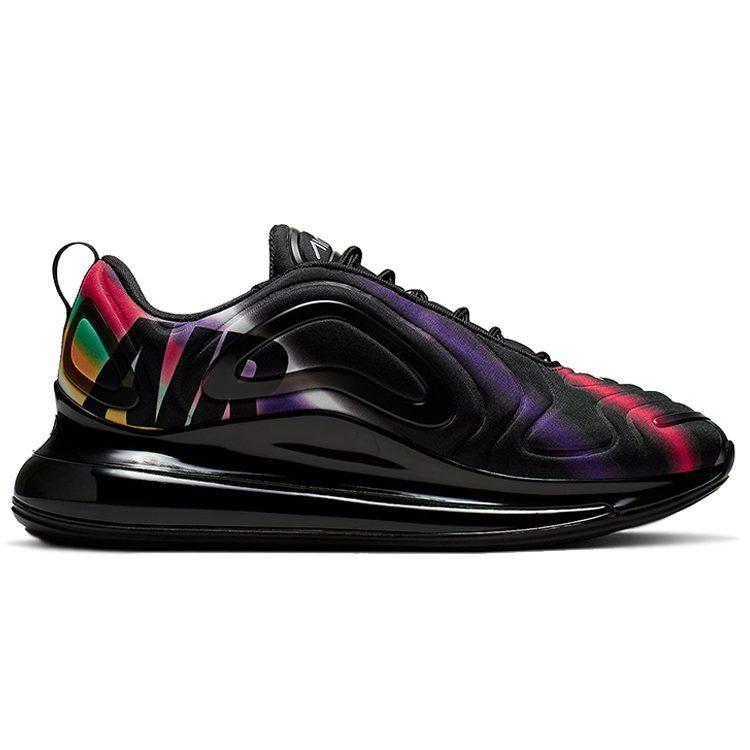 Nike Air Max 720 Černá Neonové Pruhy AO2924-023