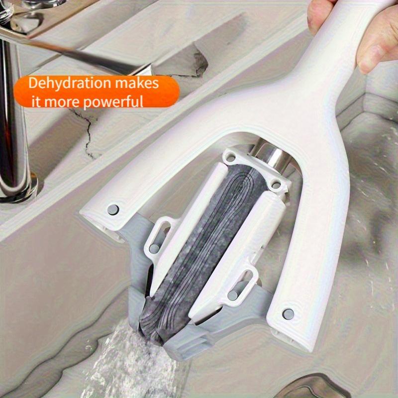Handheld Sponge Mop Portable Lightweight Wet Mop For Floor Cleaning Adjustable Mopping Posture Mop With Self-Extrusion Feature